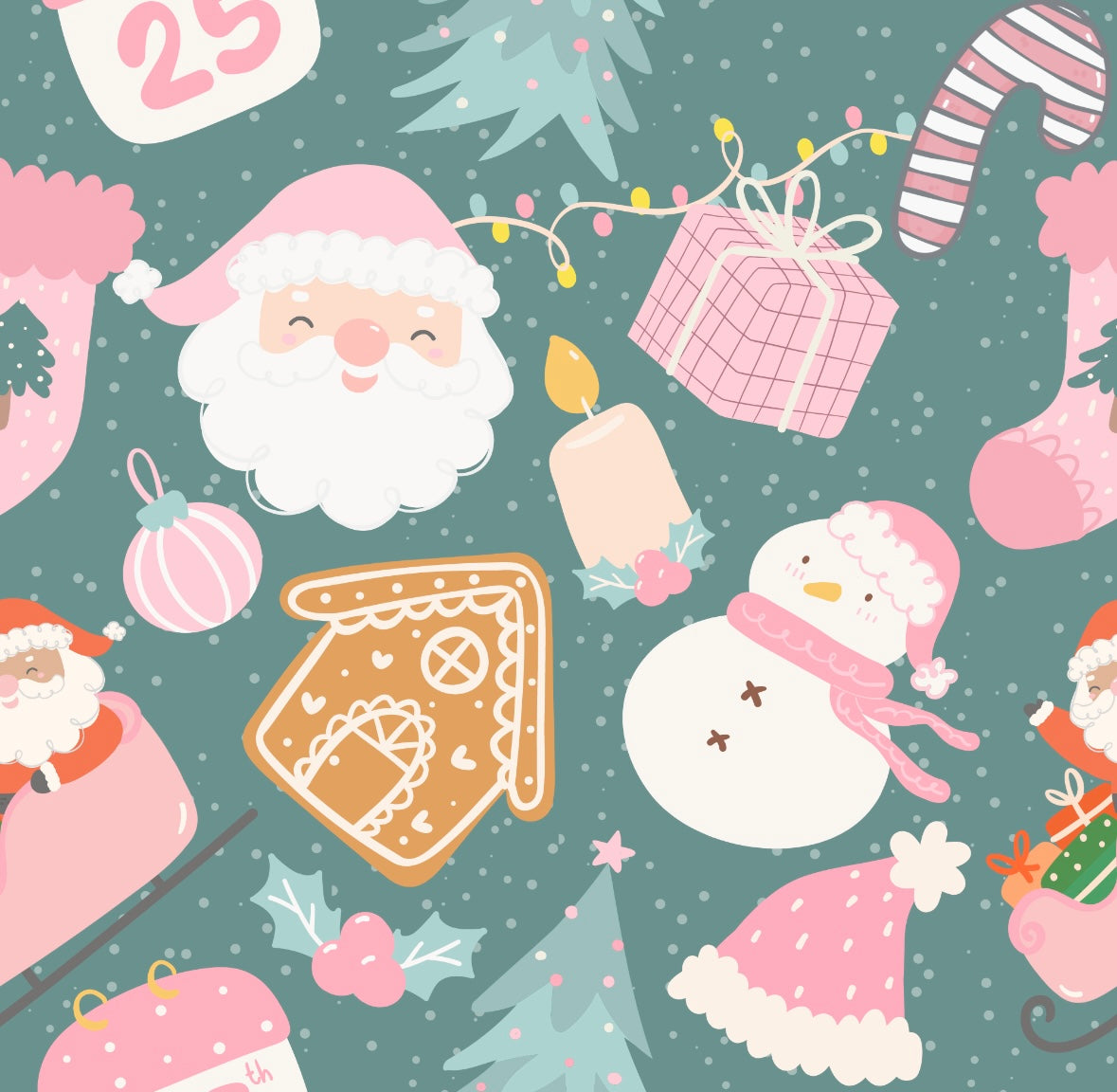 Pink christmas
