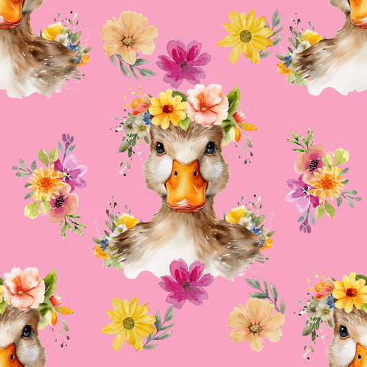 Floral Ducks